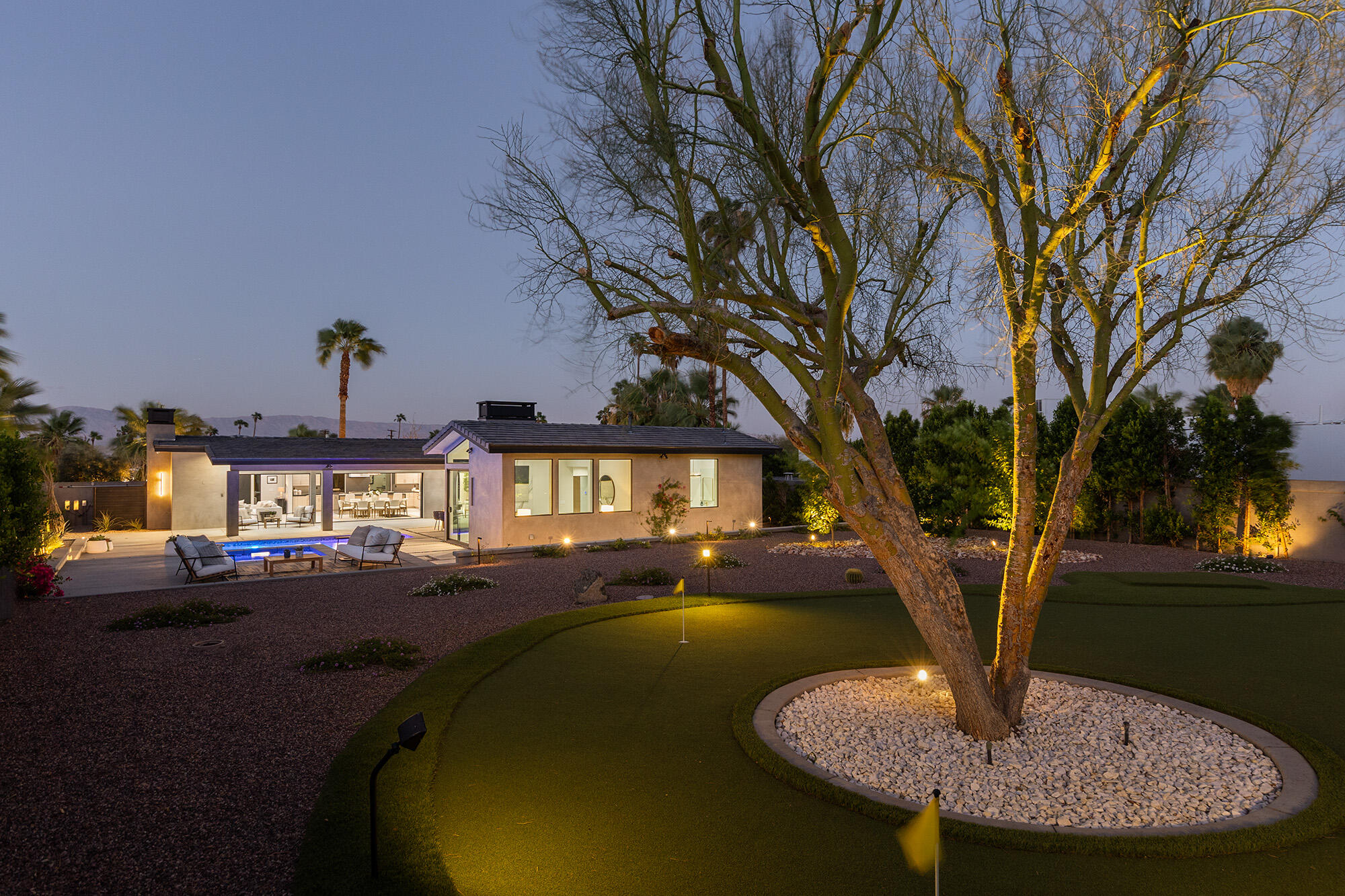 71501 Sahara Road Rancho Mirage, CA 92270 - Photo 28 of 29 a view of a house with entertaining space