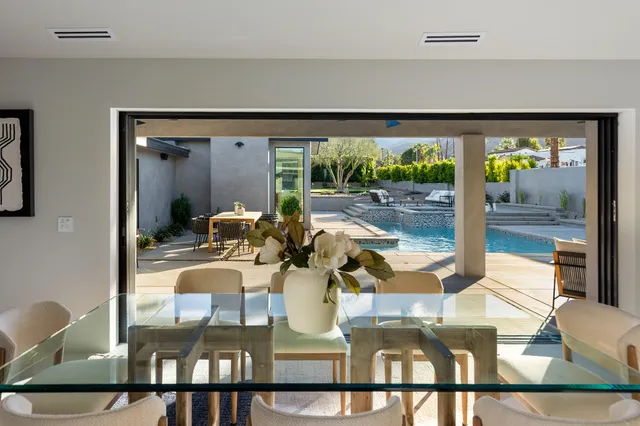 a view of living room with furniture