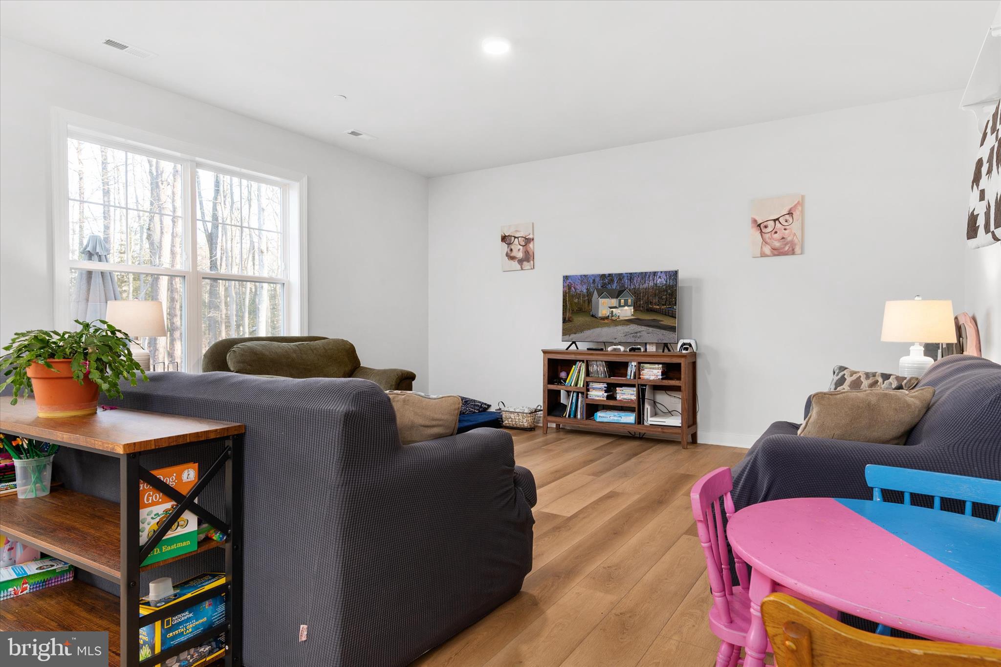 720 Bridge Drive Pasadena, MD 21122 - Photo 18 of 46 a living room with furniture and a flat screen tv