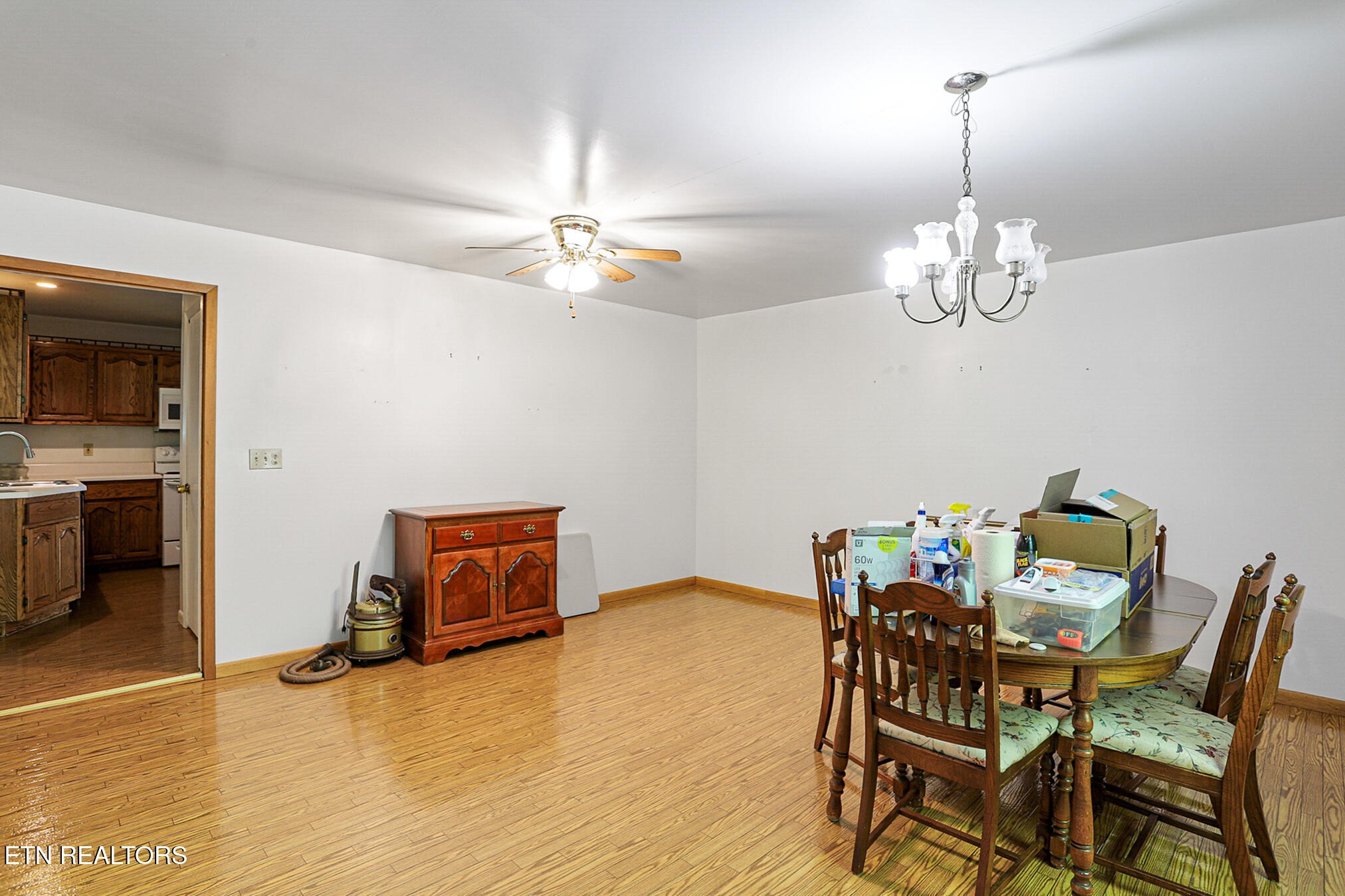2015 Carolyn Drive Jefferson City, TN 37760 - Photo 19 of 44 a view of a dining room with furniture and chandelier