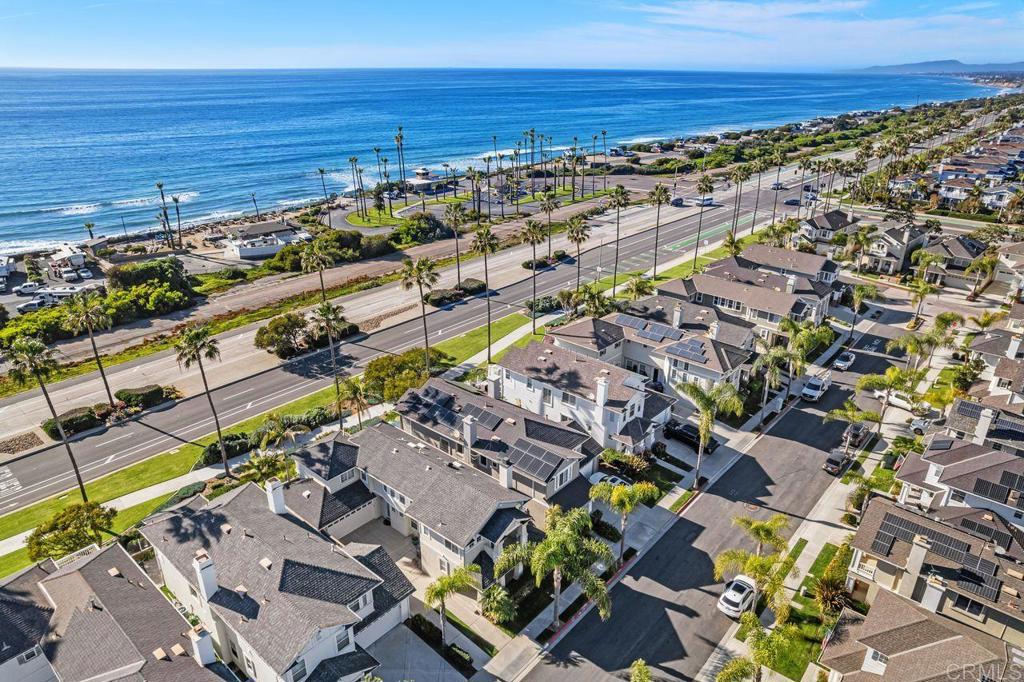 7039 Whitewater Street Carlsbad, CA 92011 - Photo 46 of 65 an aerial view of residential building and ocean