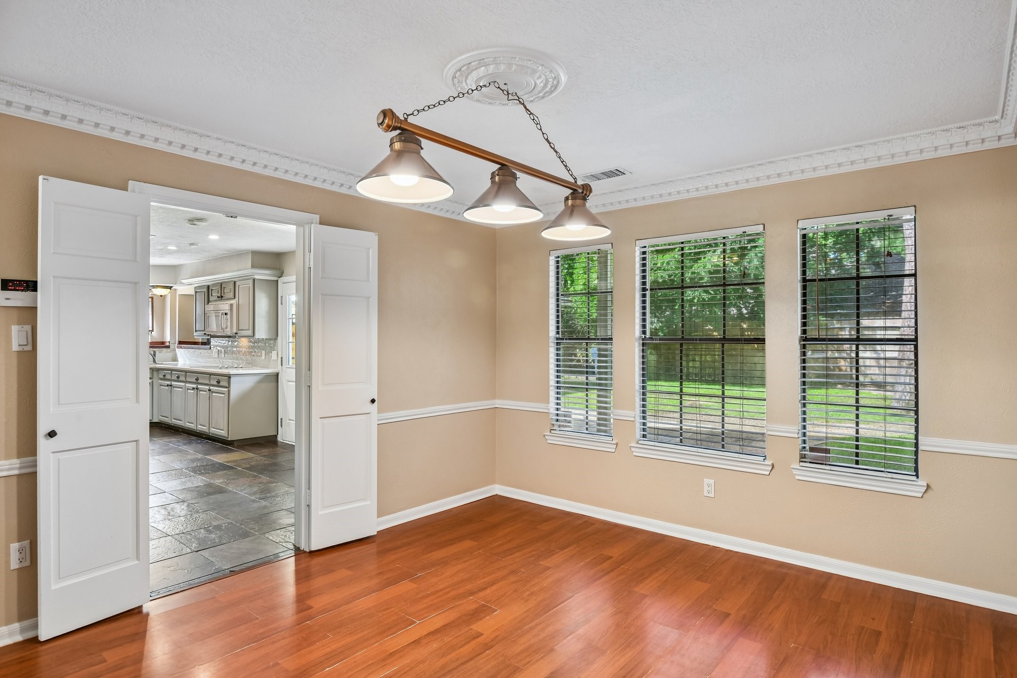 17703 Oaksham Lane Spring, TX 77379 - Photo 30 of 46 Dining Area with Views of Private Backyard