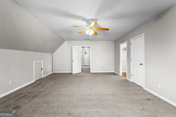 a view of small space with closet area