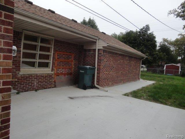3501 Harding Street Dearborn, MI 48124 - Photo 15 of 15 PATIO.JPG
