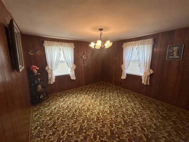 a view of empty room