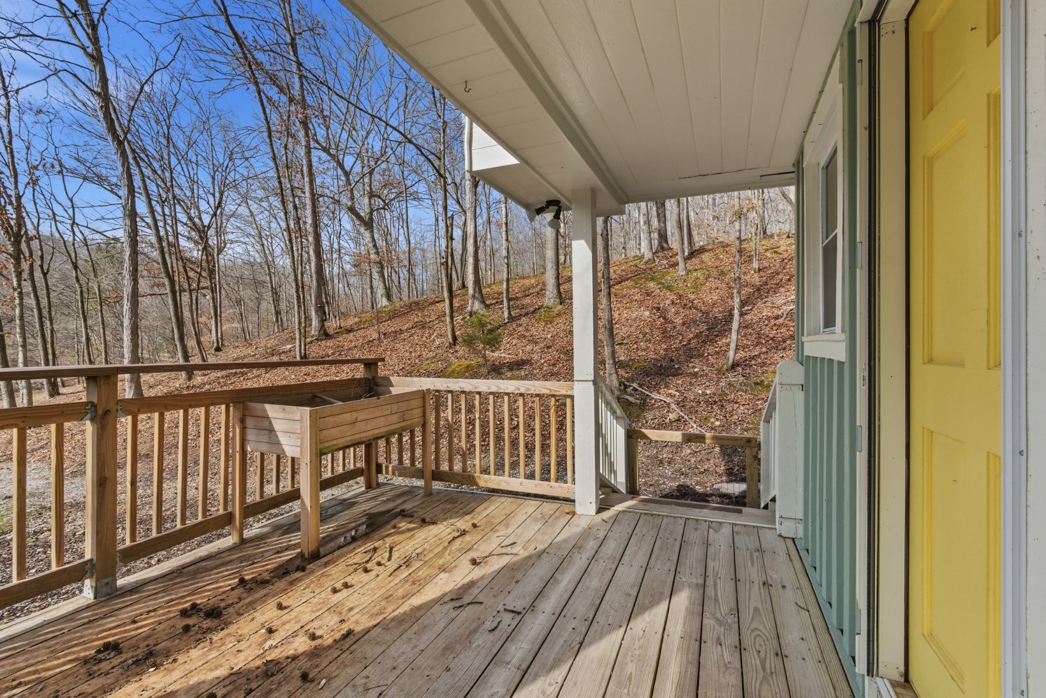 3972 Skelley Road Santa Fe, TN 38482 - Photo 18 of 47 a view of balcony with wooden floor