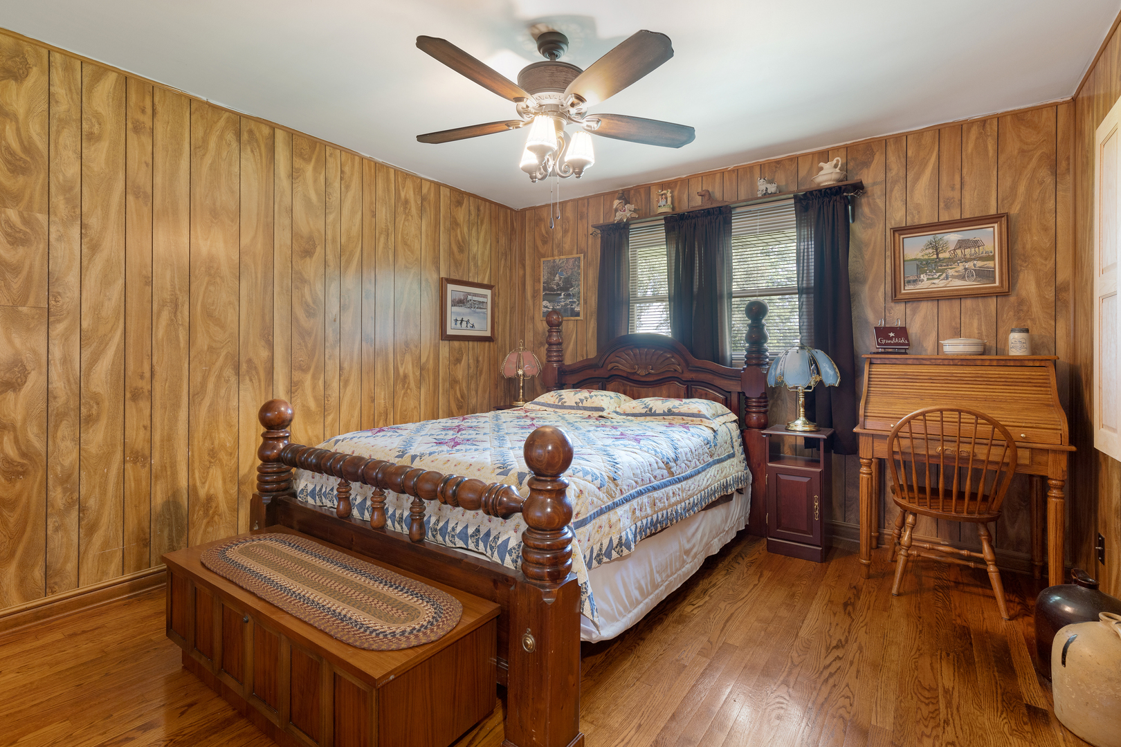 50W424 Plank Road Sycamore, IL 60178 - Photo 20 of 22 a bedroom with a bed next to a window with the outer view