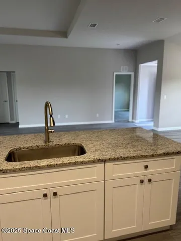 a close view of sink and tap