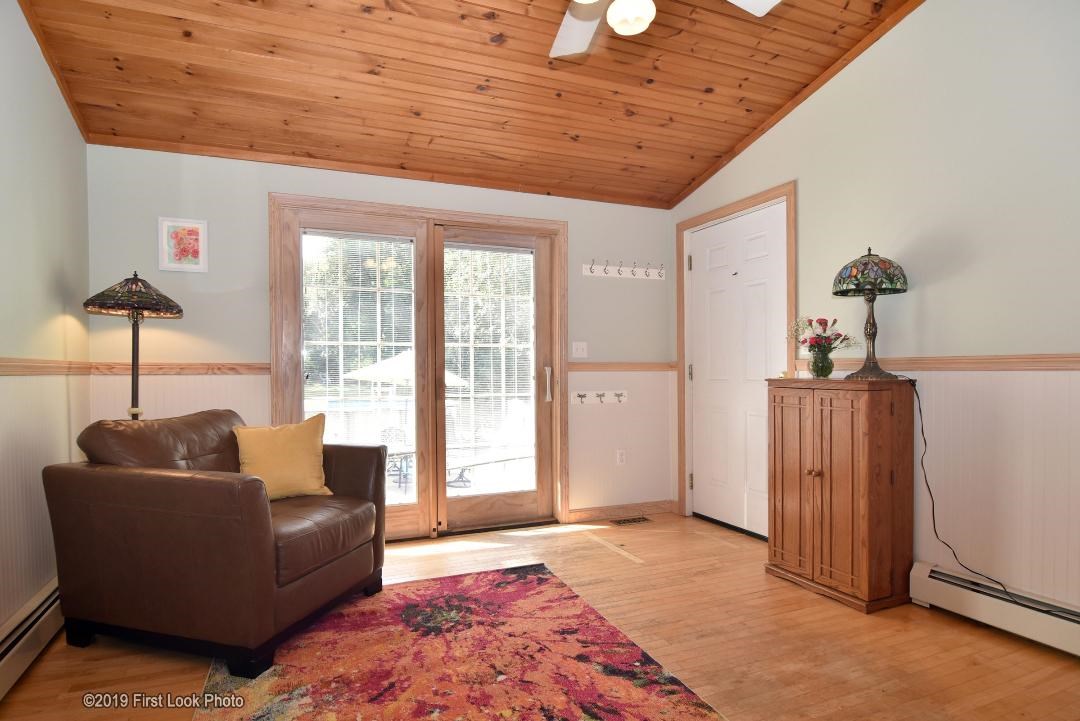 41 Crest Road Tiverton, RI 02878 - Photo 6 of 40 Spacious Mudroom/Home Office with sliders to patio and garage access