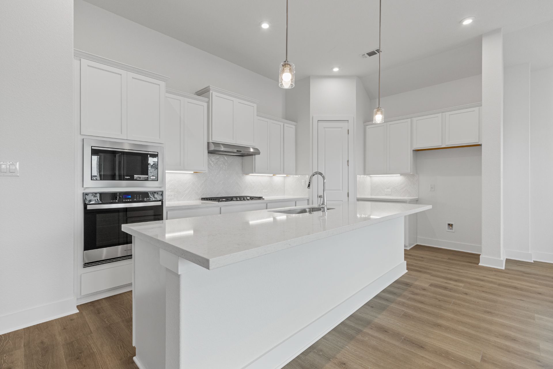 1405 Blue Moon Drive Georgetown, TX 78628 - Photo 9 of 33 Large Center Island in Kitchen