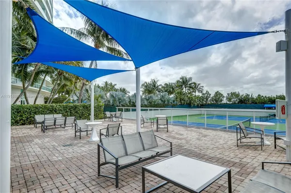 a view of an outdoor space pool patio and garden