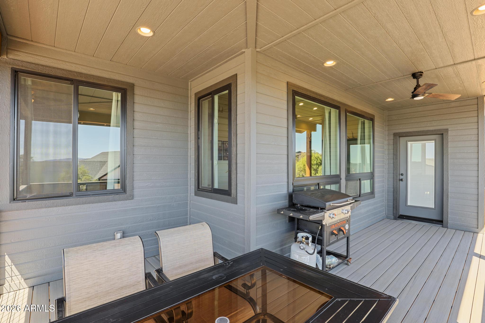 501 North Peak Loop Payson, AZ 85541 - Photo 25 of 39 Back deck