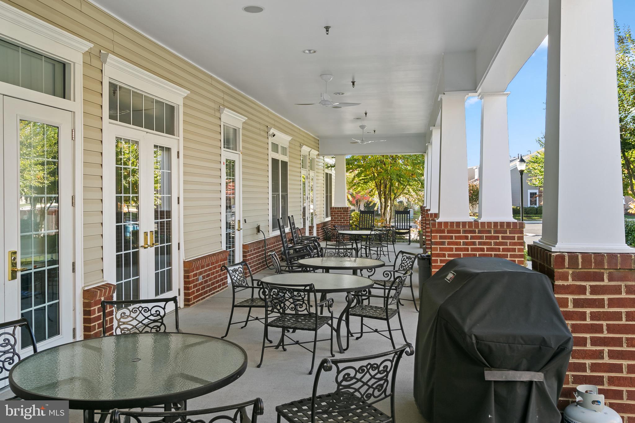 8970 Fascination Court, Unit 111 Lorton, VA 22079 - Photo 47 of 60 Clubhouse Patio