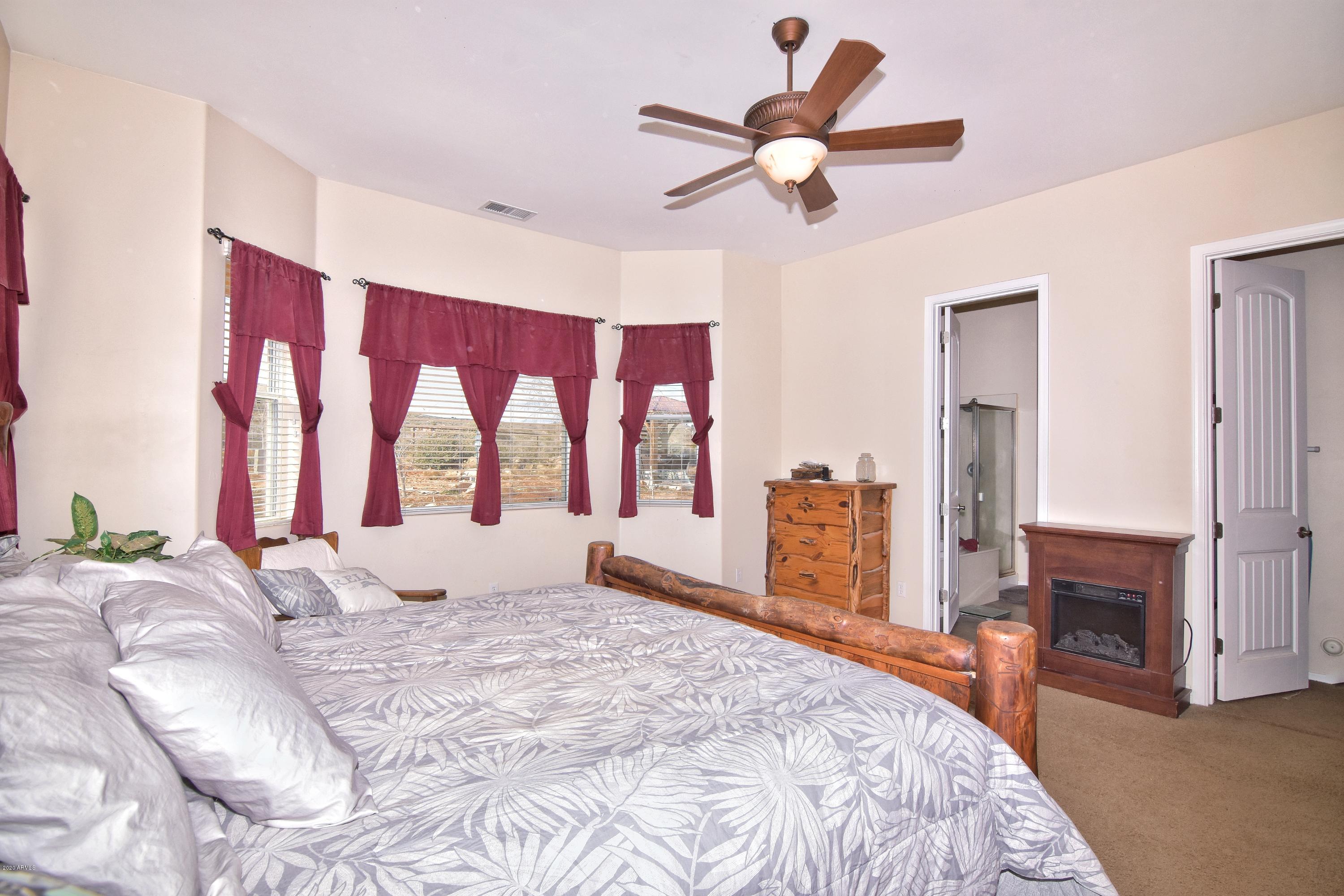 1600 South Perdita Road Dewey, AZ 86327 - Photo 31 of 55 31Master Bedroom view towards the views