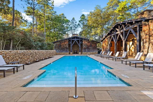 a view of outdoor space with seating