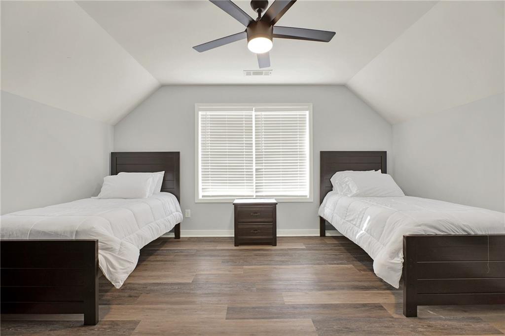 92 Autumn Path Rockmart, GA 30153 - Photo 32 of 44 a bed room with a bed and a window