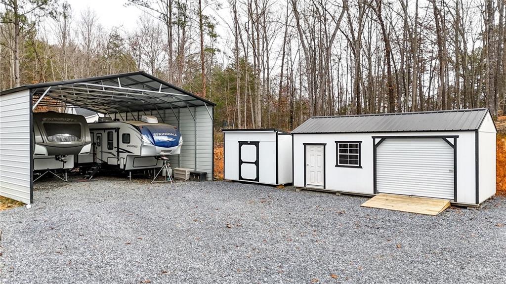 92 Autumn Path Rockmart, GA 30153 - Photo 39 of 44 a view of a car garage