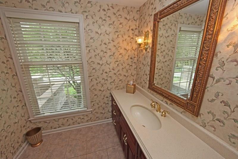 9467 North Florence Road Pittsburgh, PA 15237 - Photo 22 of 22 1st Floor Powderoom... Elegant Vanity with a Wide Counter Area