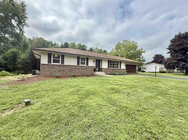 8567 Valley View Drive Stillman Valley, IL 61084 - Photo 28 of 29 a front view of house with yard and green space