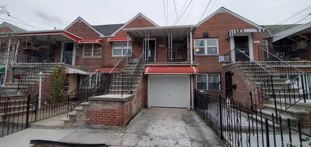 a front view of a house with a porch