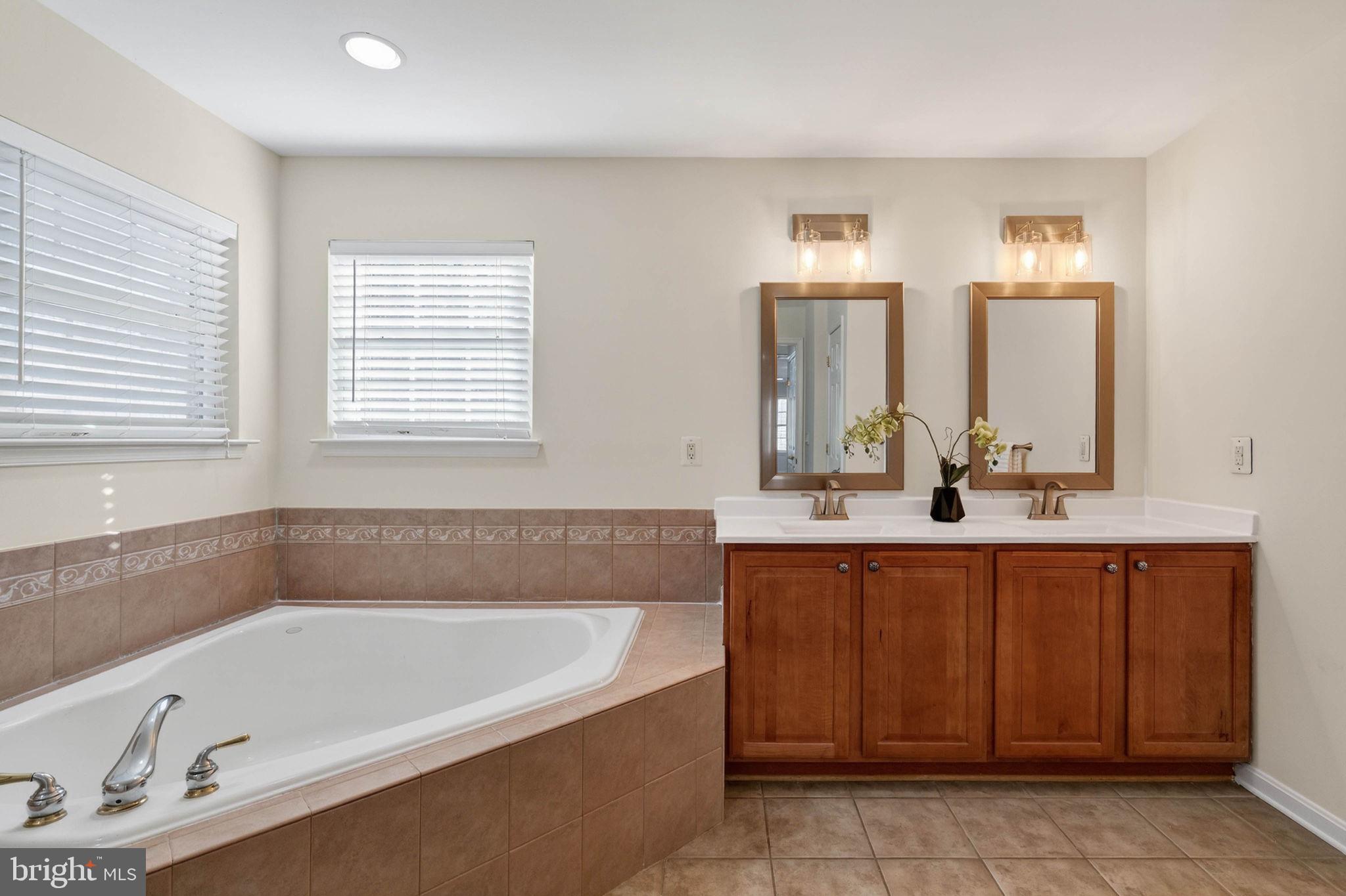 3313 Lady Catherine Circle Triangle, VA 22172 - Photo 30 of 51 a bathroom with a bathtub and a sink