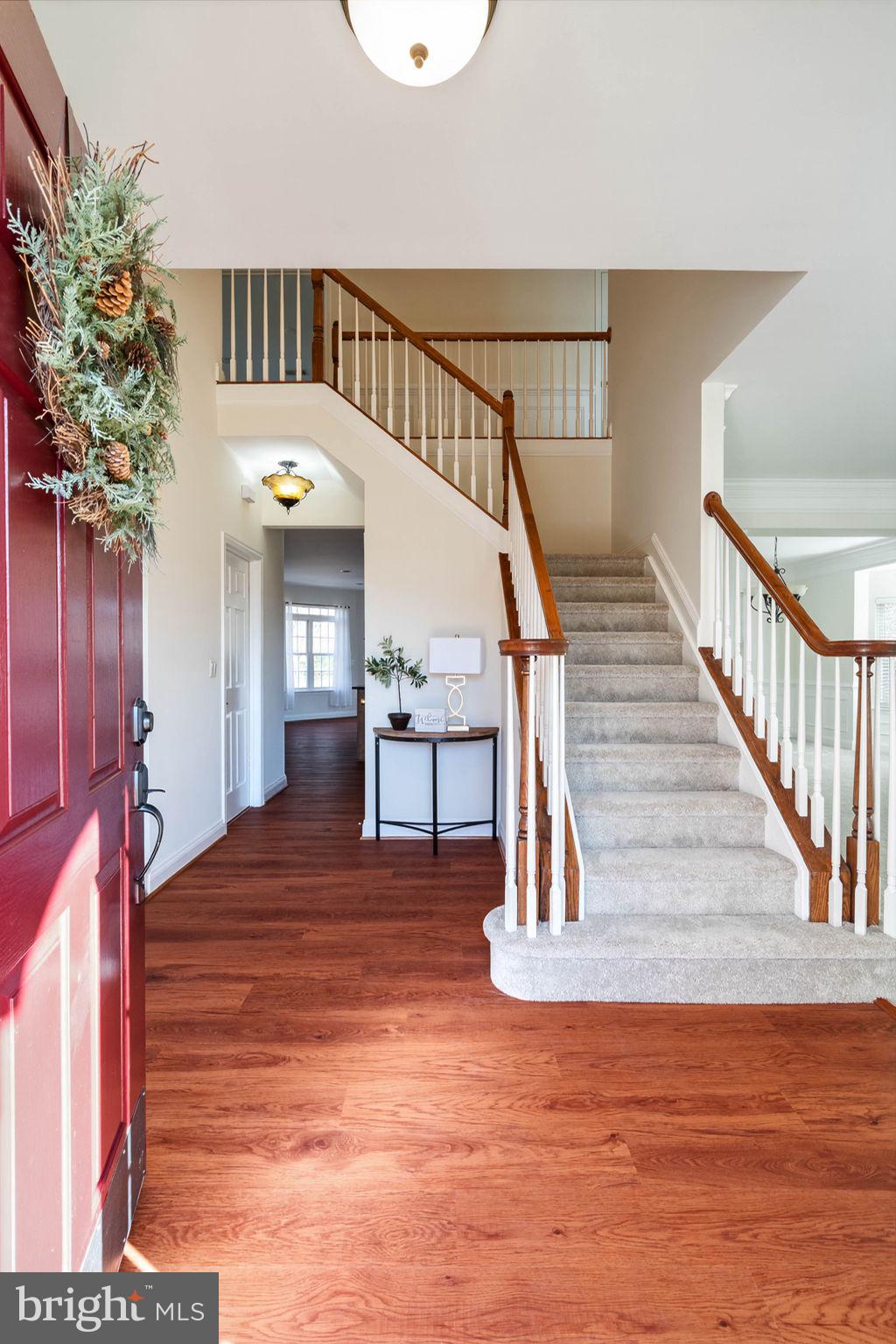 3313 Lady Catherine Circle Triangle, VA 22172 - Photo 5 of 51 a view of entryway and hall with wooden floor