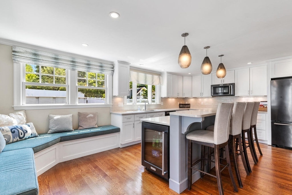 149 Robbins Road Watertown, MA 02472 - Photo 12 of 33 a kitchen with a table and chairs in it