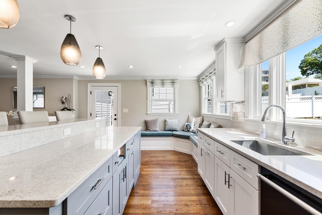 149 Robbins Road Watertown, MA 02472 - Photo 15 of 33 a large kitchen with a lot of counter space and a sink