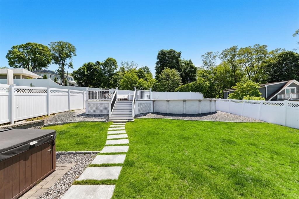149 Robbins Road Watertown, MA 02472 - Photo 27 of 33 a view of a backyard