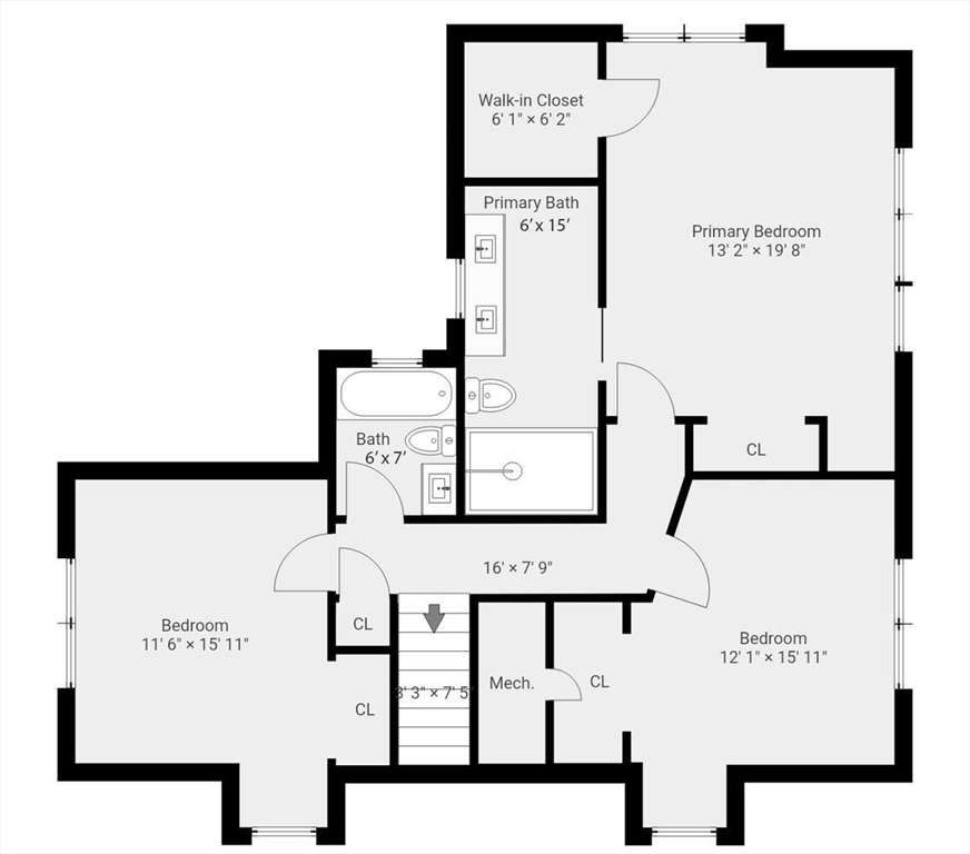 149 Robbins Road Watertown, MA 02472 - Photo 32 of 33 a picture of a wall with a white wall and a clock