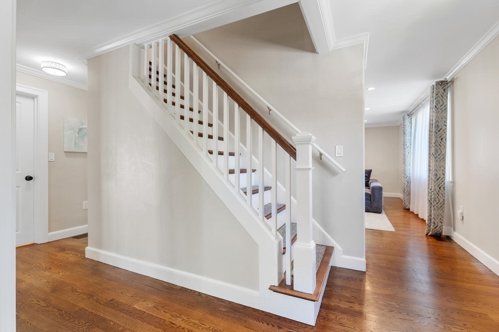 149 Robbins Road Watertown, MA 02472 - Photo 4 of 33 a view of entryway with wooden floor