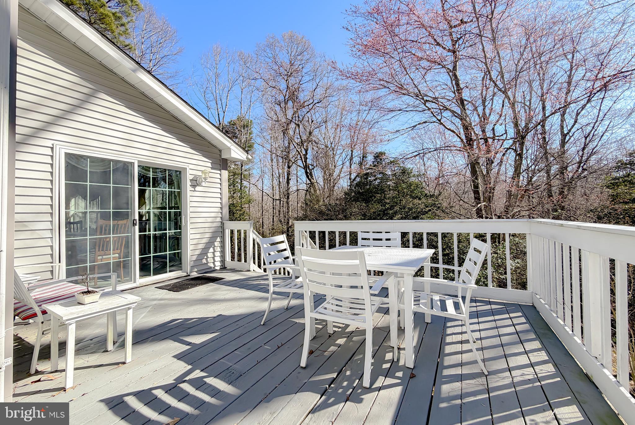 48712 Packer Court St. Inigoes, MD 20684 - Photo 50 of 55 a view of a chairs and table on the deck