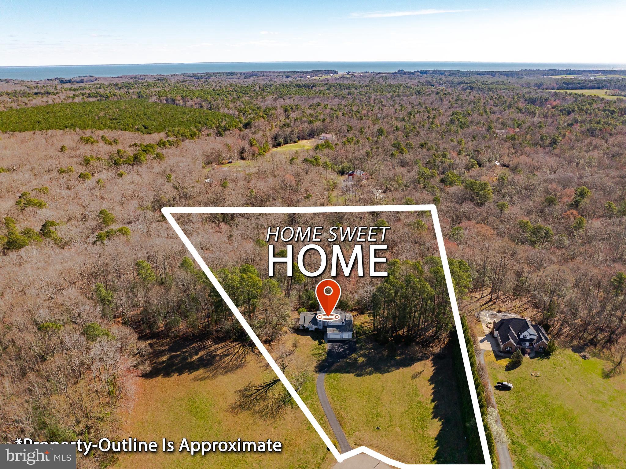 48712 Packer Court St. Inigoes, MD 20684 - Photo 53 of 55 Approximate property line