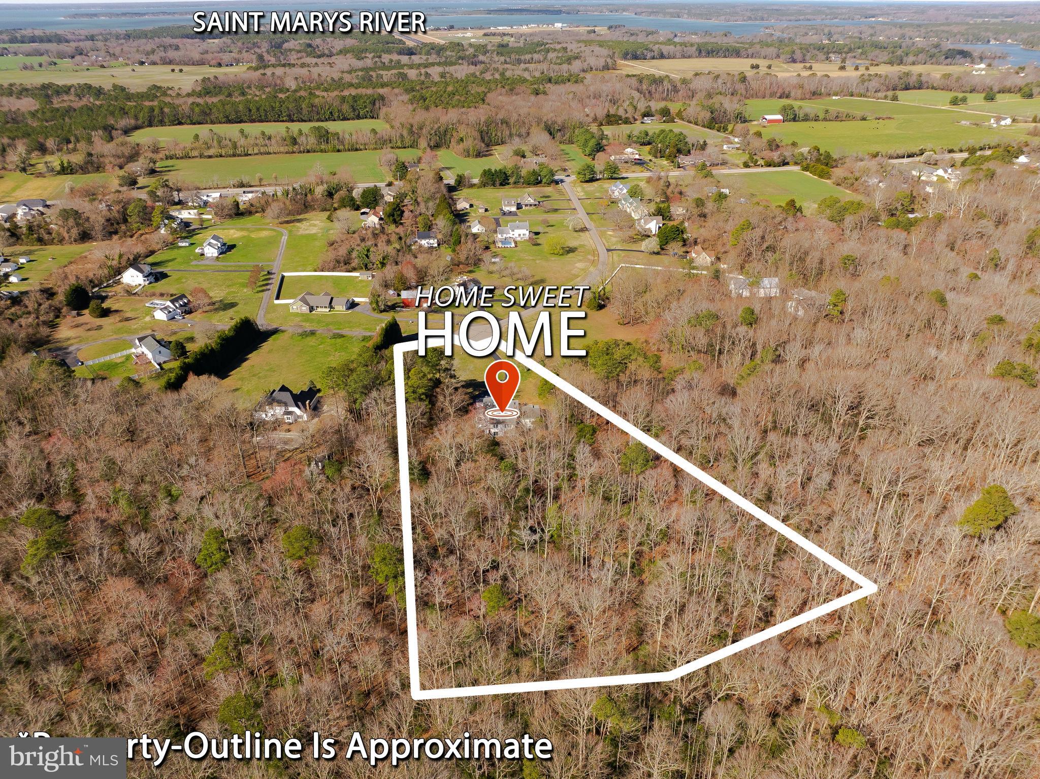 48712 Packer Court St. Inigoes, MD 20684 - Photo 55 of 55 Approximate property line