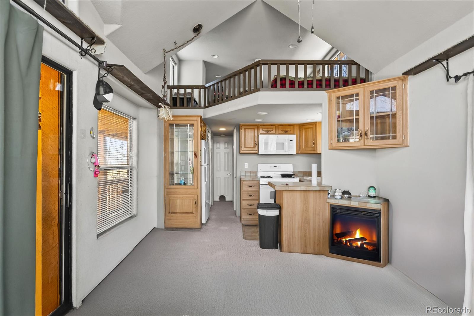 92 Sunshine Loop Fairplay, CO 80440 - Photo 16 of 30 a view of an entryway with a kitchen