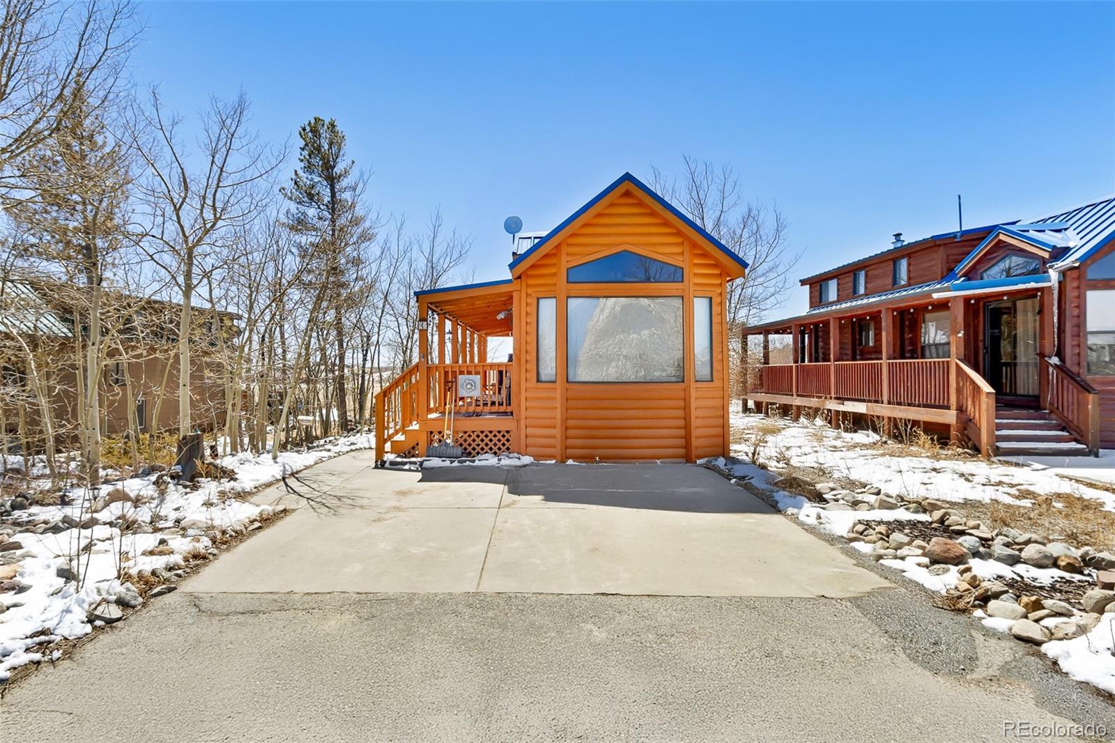 92 Sunshine Loop Fairplay, CO 80440 - Photo 2 of 30 a view of front of house with a yard
