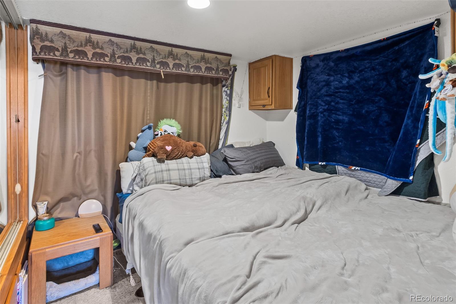 92 Sunshine Loop Fairplay, CO 80440 - Photo 23 of 30 a bedroom with a bed and a closet