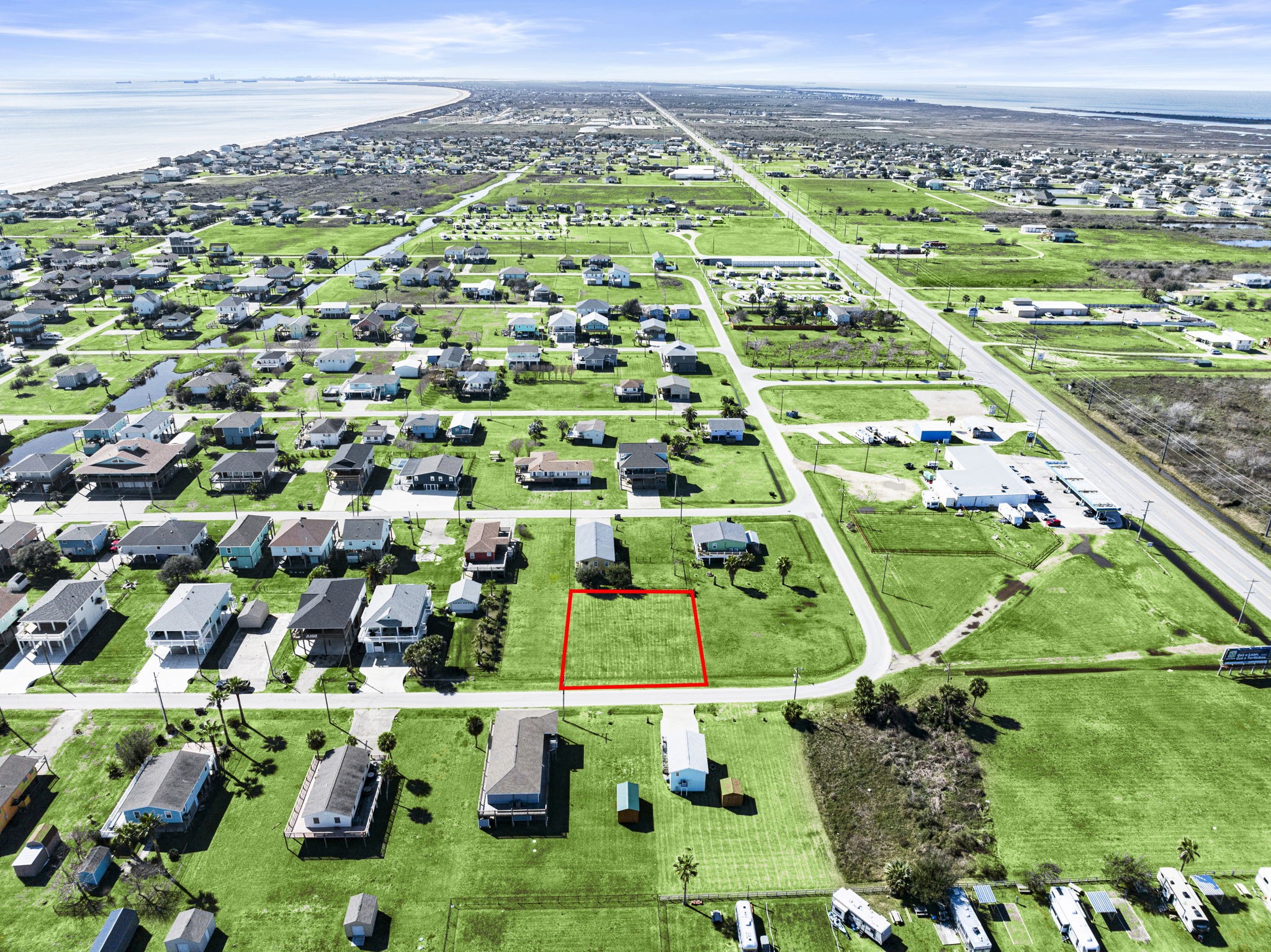 975 Wommack Crystal Beach, TX 77650 - Photo 15 of 17 a view of a city