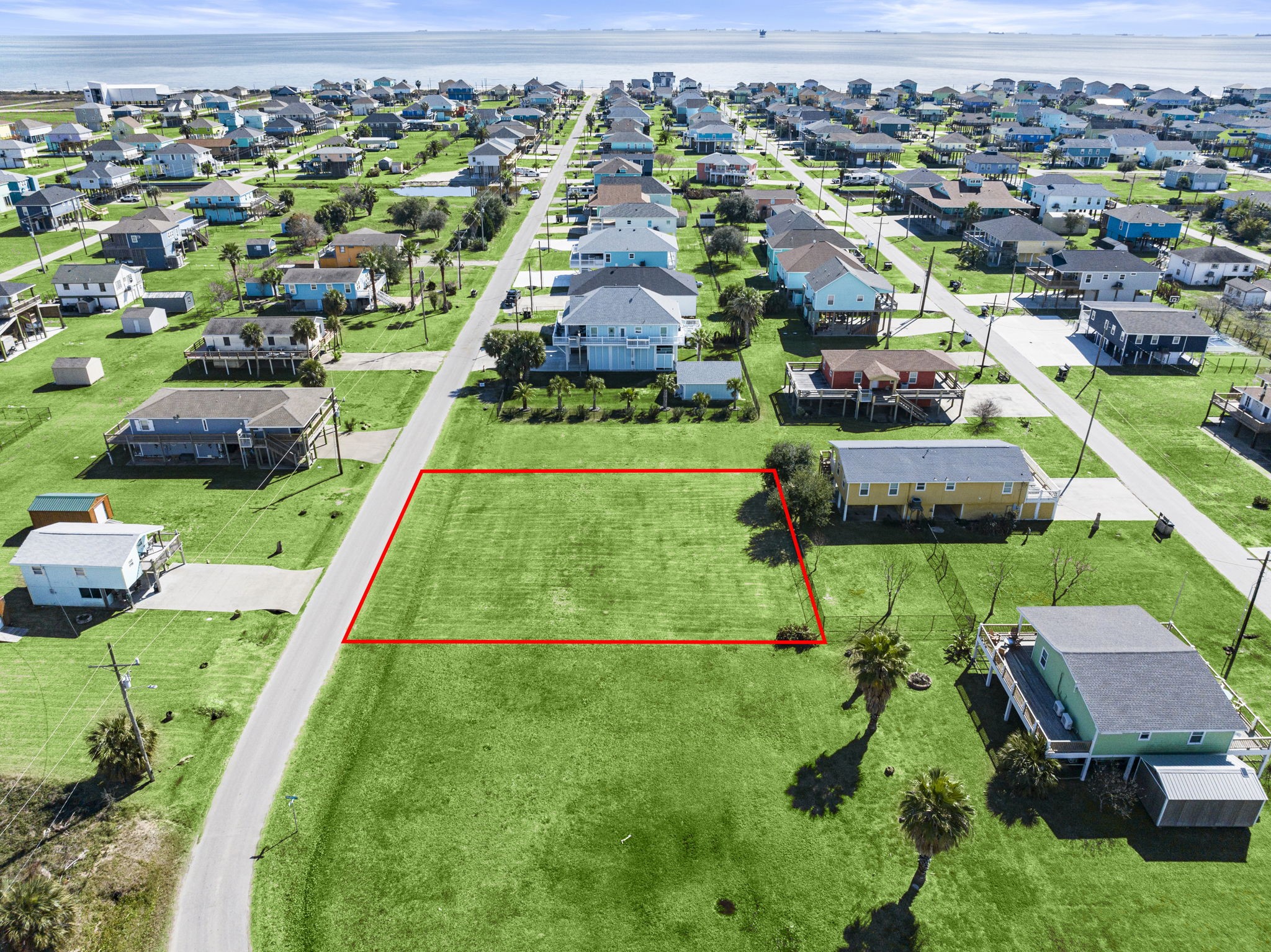 975 Wommack Crystal Beach, TX 77650 - Photo 17 of 17 a view of a city