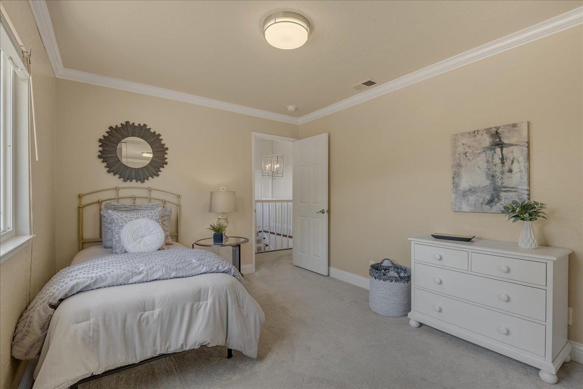 1204 Lubich Drive Mountain View, CA 94040 - Photo 26 of 39 a bedroom with a bed and a dresser