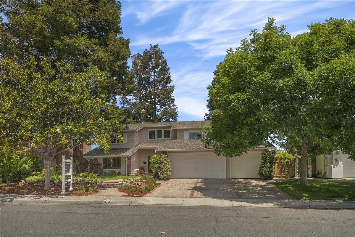 1204 Lubich Drive Mountain View, CA 94040 - Photo 3 of 39 front view of a house with a street