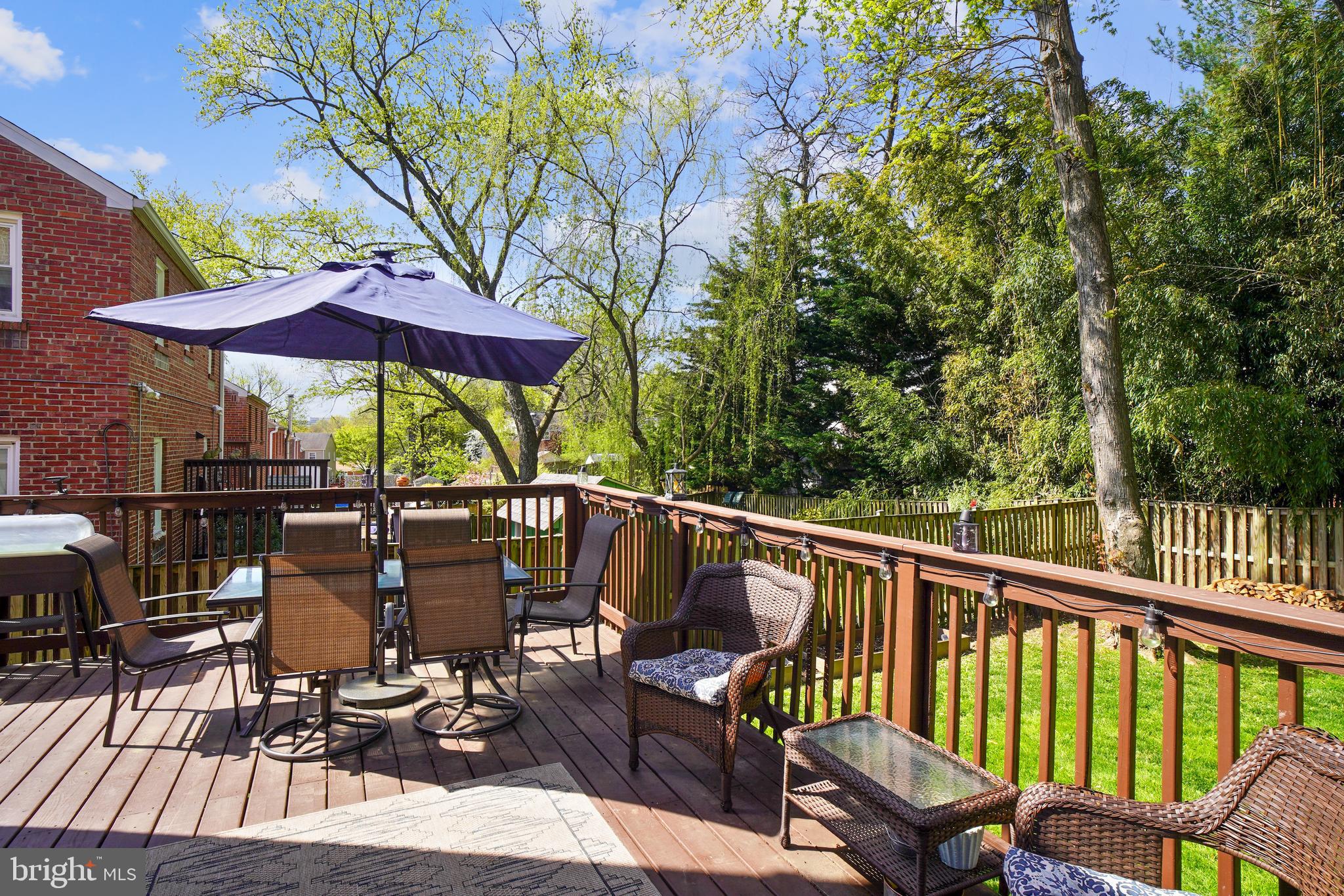 10414 Inwood Avenue Silver Spring, MD 20902 - Photo 39 of 44 Deck in backyard