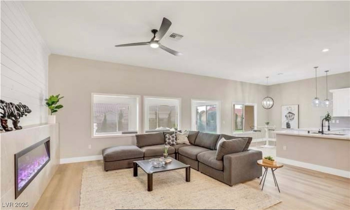 2608 Desert Sands Drive Las Vegas, NV 89134 - Photo 7 of 34 Electric Fireplace
