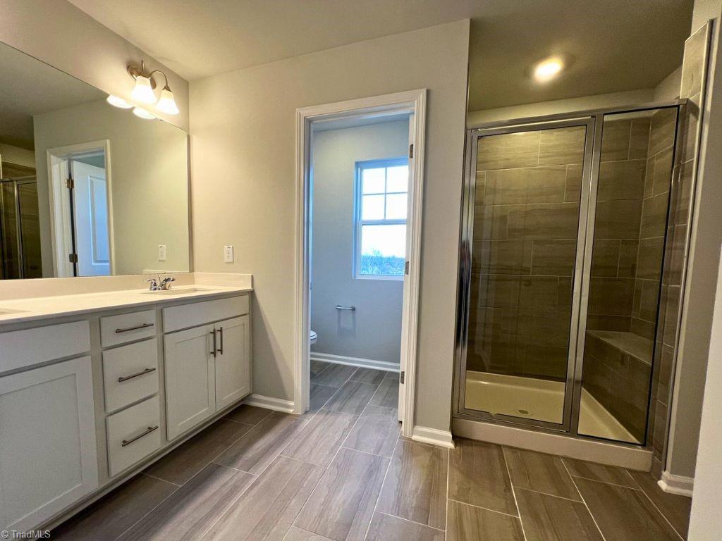 124 Palomino Drive King, NC 27021 - Photo 17 of 49 Primary Bathroom (upstairs)