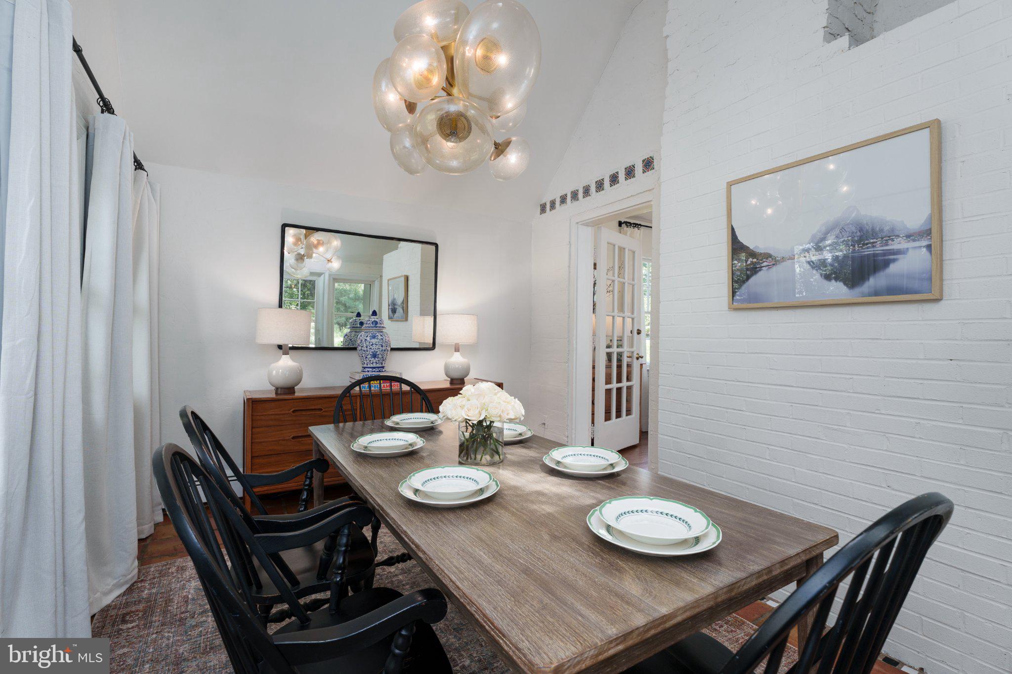 528 Mercer Road Princeton, NJ 08540 - Photo 9 of 43 Charming dining space with modern flair.
