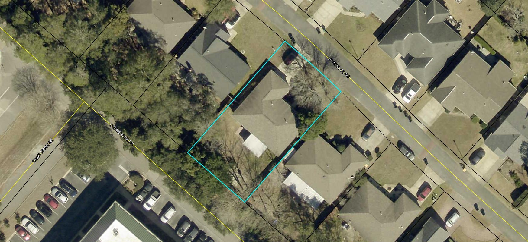 4505 Parkwood Square Niceville, FL 32578 - Photo 30 of 30 an aerial view of a house with a yard