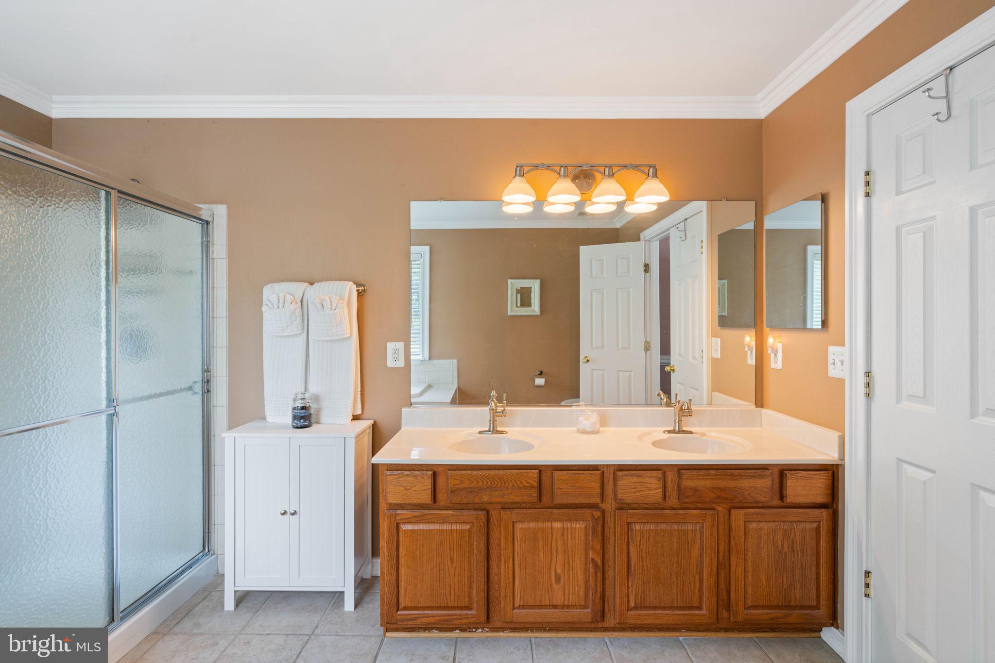 11002 Park Ridge Road Fredericksburg, VA 22408 - Photo 25 of 51 primary bathroom, dual sinks & separate shower