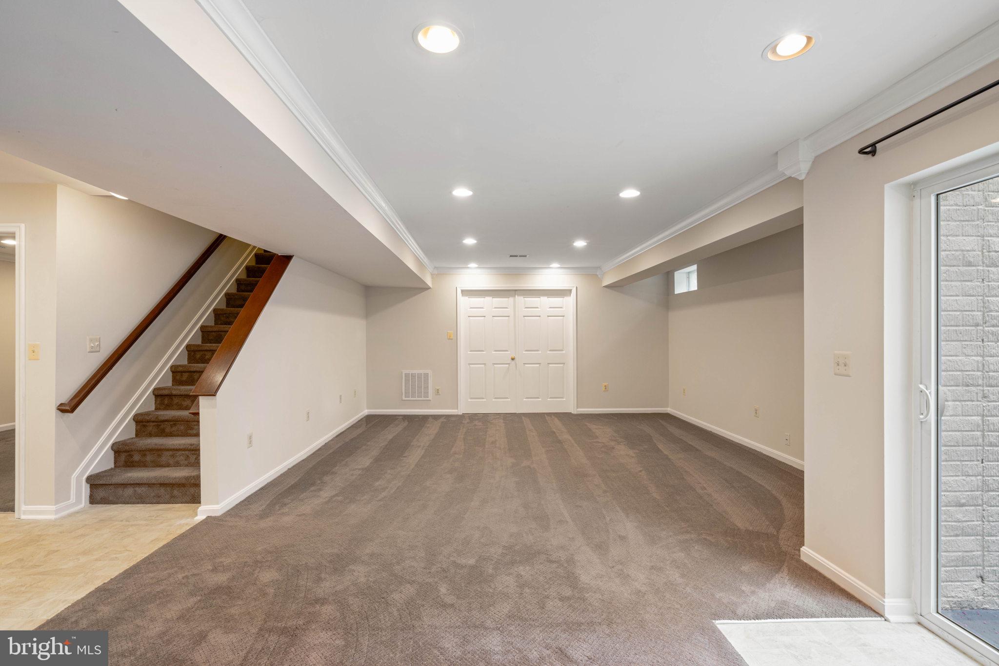 11002 Park Ridge Road Fredericksburg, VA 22408 - Photo 37 of 51 Large rec room with recessed lighting & crown