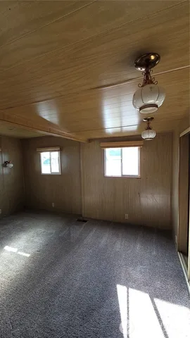 a view of empty room