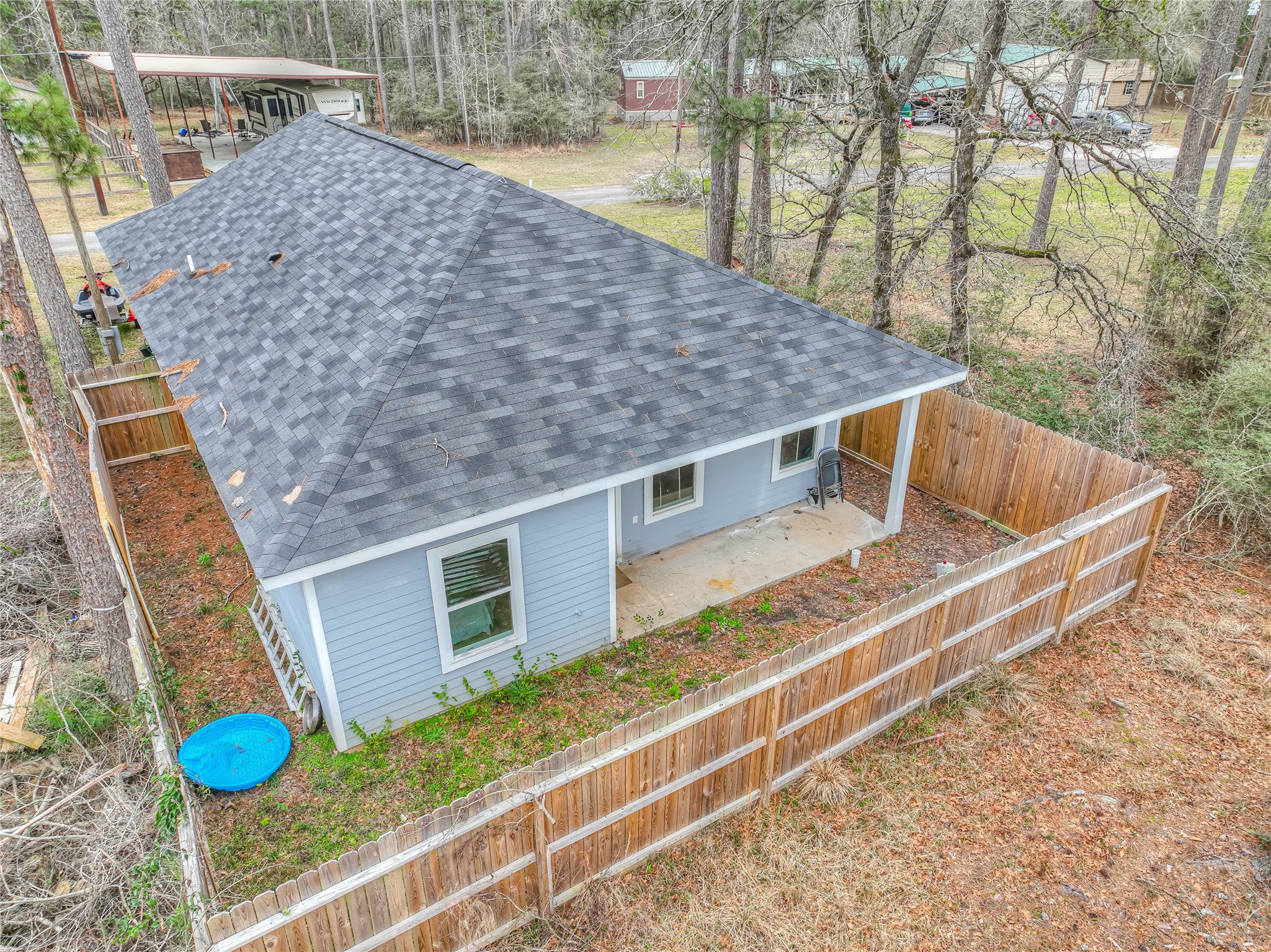627 Pinewood Drive Trinity, TX 75862 - Photo 28 of 36 Perfect size back yard,